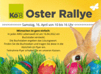 Oster-Rallye Gewinnspiel im Kö8